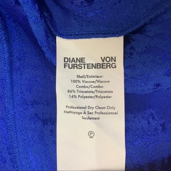 Diane Von Furstenberg Cut-Out Ruffle Blouse - Picture 8 of 8